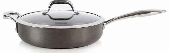 Morphy Richards Pro 28cm Saute and Lid - Graphite