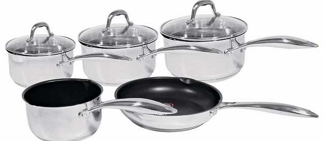 Morphy Richards Pro Pour 5 Piece Pan Set -