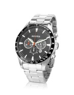 Morpier Firenze Stratos - Stainless Steel Bracelet Chrono Watch