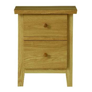 Avenue Solid Oak 2 Drawer