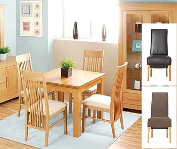 Morris Furniture Midas Square Extending Dining Set - WHILE STOCKS LAST!