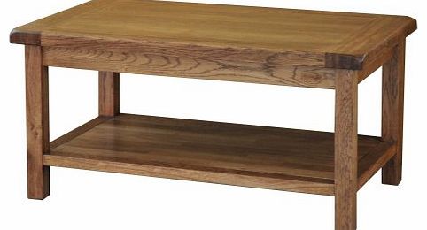 Rustic Oak Range Coffee Table, 915 mm