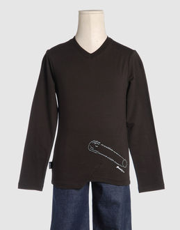 TOP WEAR Long sleeve t-shirts GIRLS on YOOX.COM