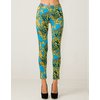 Motel Jordan Skinny Jean in Blue Baroque Print