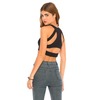 Motel Kara Cut Out Crop Top in Black