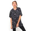 Motel Major Oversized Tee in Bandana Print