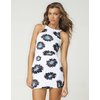 Motel New Zoe Bodycon Dress in Big Daisy Print