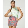 Motel New Zoe Bodycon Dress in Poppy Field Print