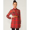 Motel Scarlet Shirt Dress in Red Check