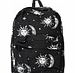 Motel Rocks Motel Tripper Printed Rucksack in Sun, Moon and