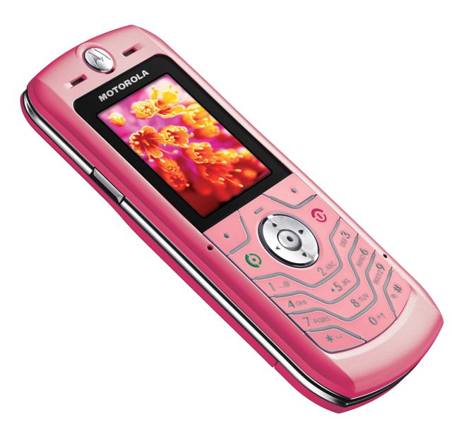 Motorola L6 UNLOCKED PINK PLATINUM PACK