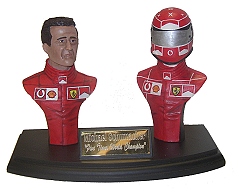 Michael Schumacher Bust Duo Set