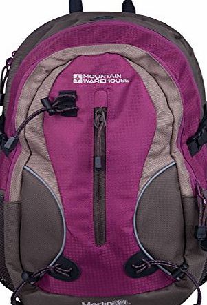 Mountain Warehouse Merlin Rucksacks (12 - 35 Litre Options) Berry One Size