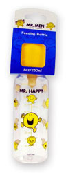 Mr Men Mr Happy Standard Feeding Bottle 250ml/8oz