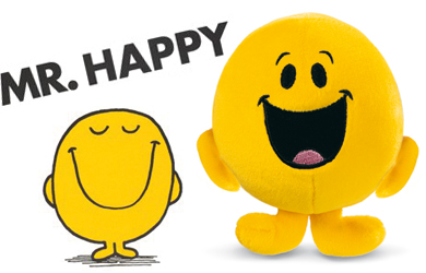 mr men Show Soft Friends - Mr Happy