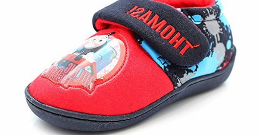 Mr Shoes D00060D Thomas The Tank Engine amp; Friends Kids Children Boys Novelty Slippers Size Uk 8