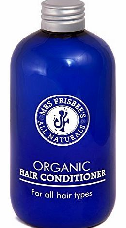 Mrs Frisbees All Naturals Organic Conditioner with Jojoba, Shea Butter amp; Aloe Vera, 250ml