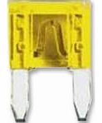 MSC MINI AUTO CAR BLADE FUSE 20A 20 AMP YELLOW FUSES x 5