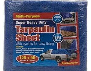 12Ft X 9Ft Heavy Duty Tarpaulin Camping Ground Sheet