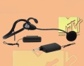 headset wireless microphone