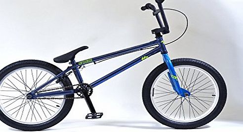 Muddyfox Upsurge 20`` BMX Bike - Unisex - Light and Dark Blue