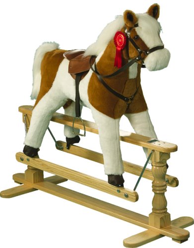 Mulholland & Bailie Swing Rocker Horse Skewbald