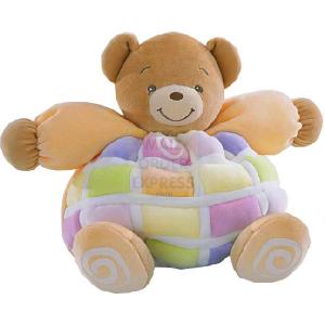 Mumbo Jumbo Toys Kaloo Candie Large Patchwork Orange Bear