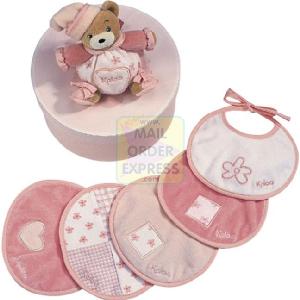 Mumbo Jumbo Toys Kaloo Lilirose Mini Bib and Bear