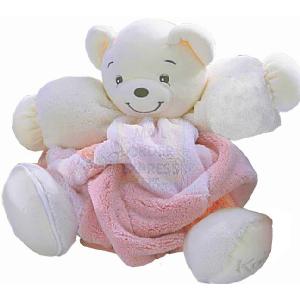 Kaloo Plume Patchwork Pink Bear