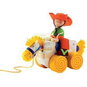 Mumbo Jumbo Toys Sevi Pull Along Cowboy