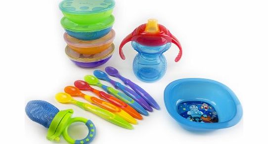 Munchkin Boys Weaning Set