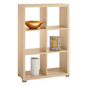 Munich 2 X 3 box Storage Unit, Maple Effect