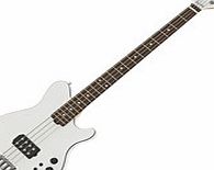 Music Man Reflex H Bass Guitar RN White