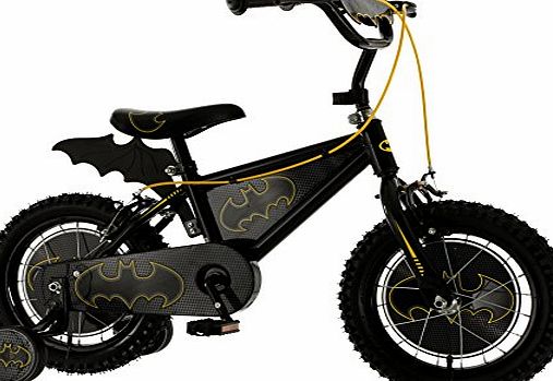 MV Sports Boys Batman Bike - Black, 14-Inch