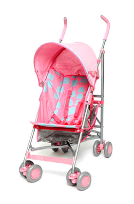 NY Stroller Pink