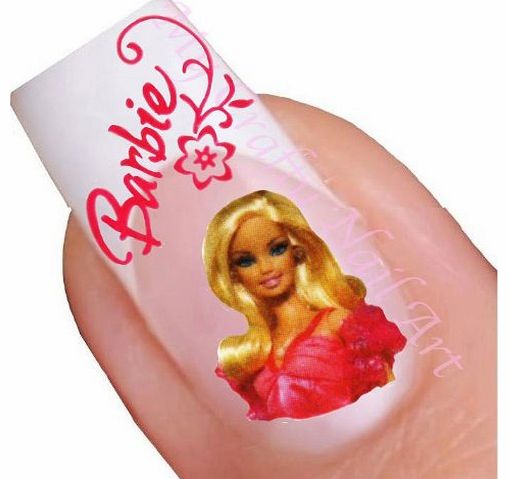 My Crafty Nail Art Barbie Nail Art Decal / Tattoo / Sticker