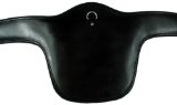 My Saddlery NEW ENGLISH LEATHER JUMPING STUD GIRTH GUARD BLACK 48