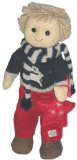 MyDoll Rag Doll Boy with Dark Blue Raindeer Pullover - MyDoll