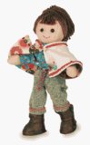 MyDoll Rag Doll Brown Hair, Green Trouser with Shaul - MyDoll