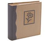 myPIX Kraft 200 Photo Album with pockets - grey (11x15cm)