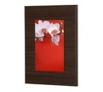 Luxury Photo on wood with wenge background/wenge trim - 13x19cm (5x7.5)