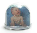 MyPixMania Photo Snow Dome with spangles