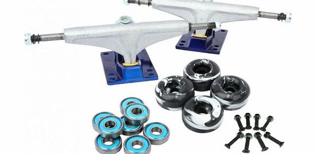 MySkateBrand V-Truck Skateboard Set Mod1 - Trucks, Wheels, Bearings, Hardware