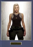 BATTLESTAR GALACTICA STARBUCK HIGH QUALITY MOUNTED PHOTO PRINT