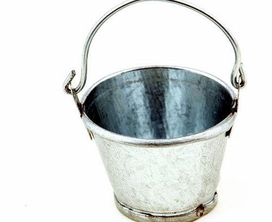 MyTinyWorld Dolls House Miniature Metal Bucket