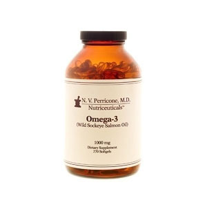 N.V. Perricone Omega-3 (Wild Sockeye Salmon Oil) 270 Softgels