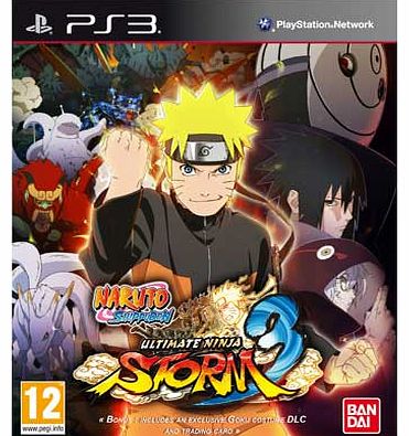 Naruto Shippuden Ultimate Ninja Storm 3 - PS3 Game