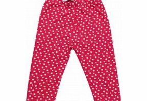 Name It Baby Girls Red Polka Dot Leggings L10/D7