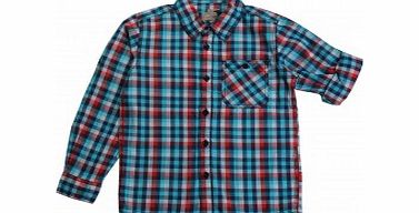 Name It Boys Blue Vohn Checked Shirt L10/C6