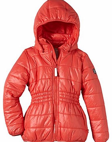 Name It Girls 13102731 Malvine Kids Jacket Camp Jacket, Red (Bittersweet), 8 Years (Manufacturer Size: 128)